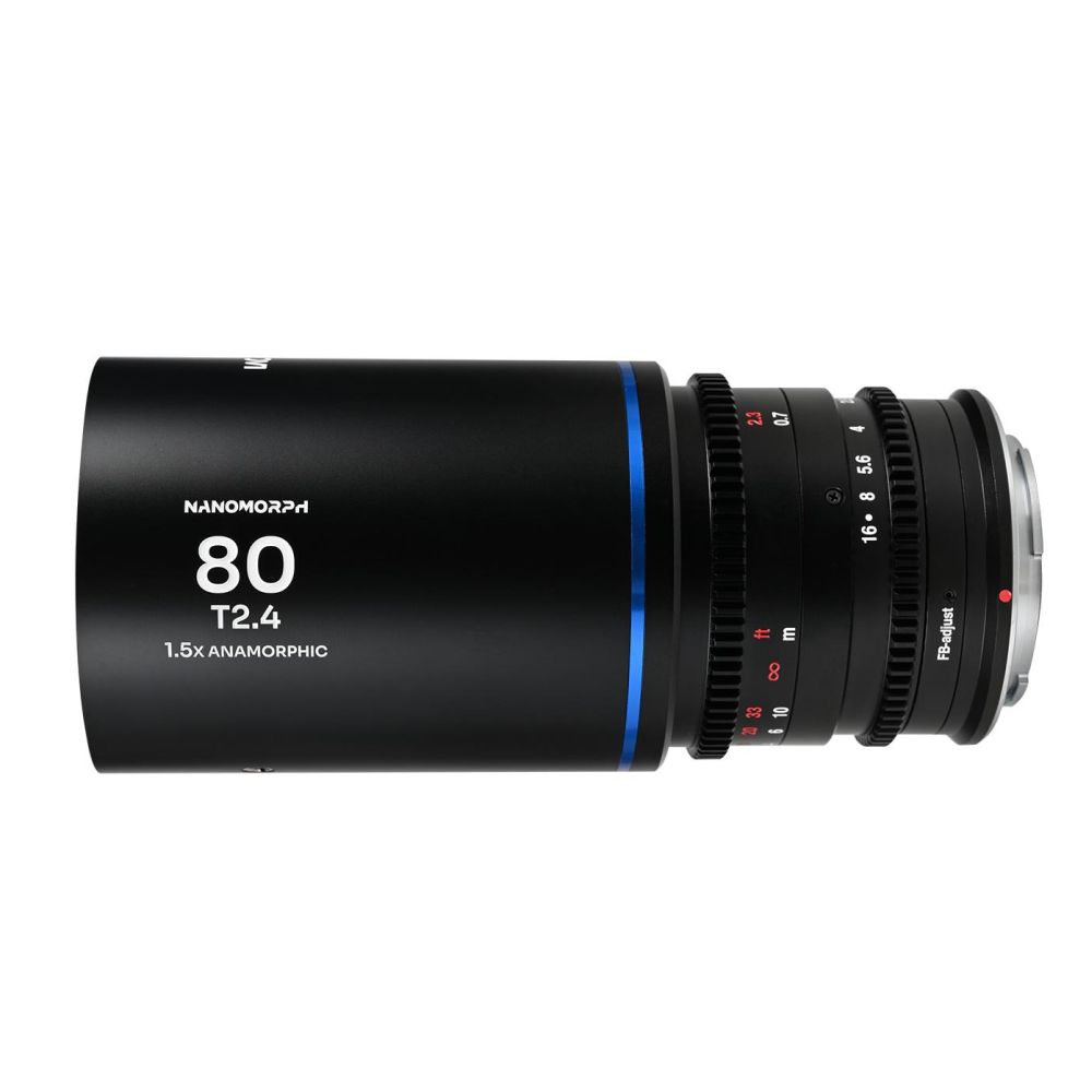 Laowa Nanomorph 80mm T2.4 1.5x S35 (Azul) Fuji X