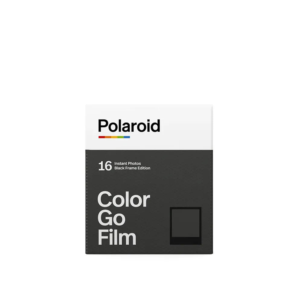 Polaroid Go Color Instant Film Doble Pack (2 x 8 photos), negro frame