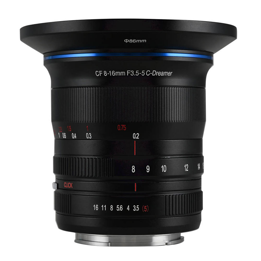 Laowa 8-16mm f/3.5-5 Zoom CF obiettivo Canon RF