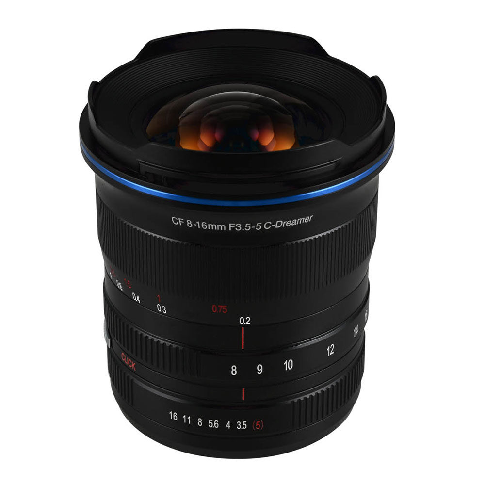 Laowa 8-16mm f/3.5-5 Zoom CF obiettivo Canon RF