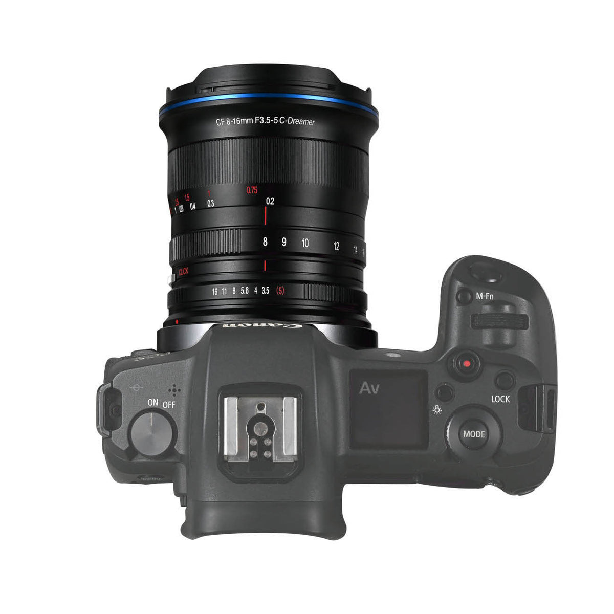 Laowa 8-16mm f/3.5-5 Zoom CF obiettivo Canon RF