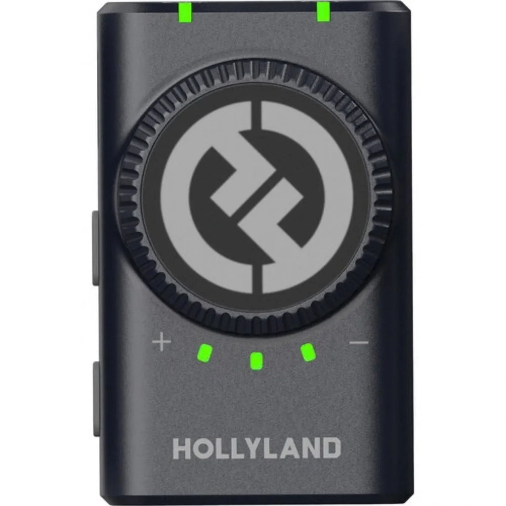 Hollyland LARK M2 Combo Duo Wireless Lavalier Microphone - Shine Charcoal