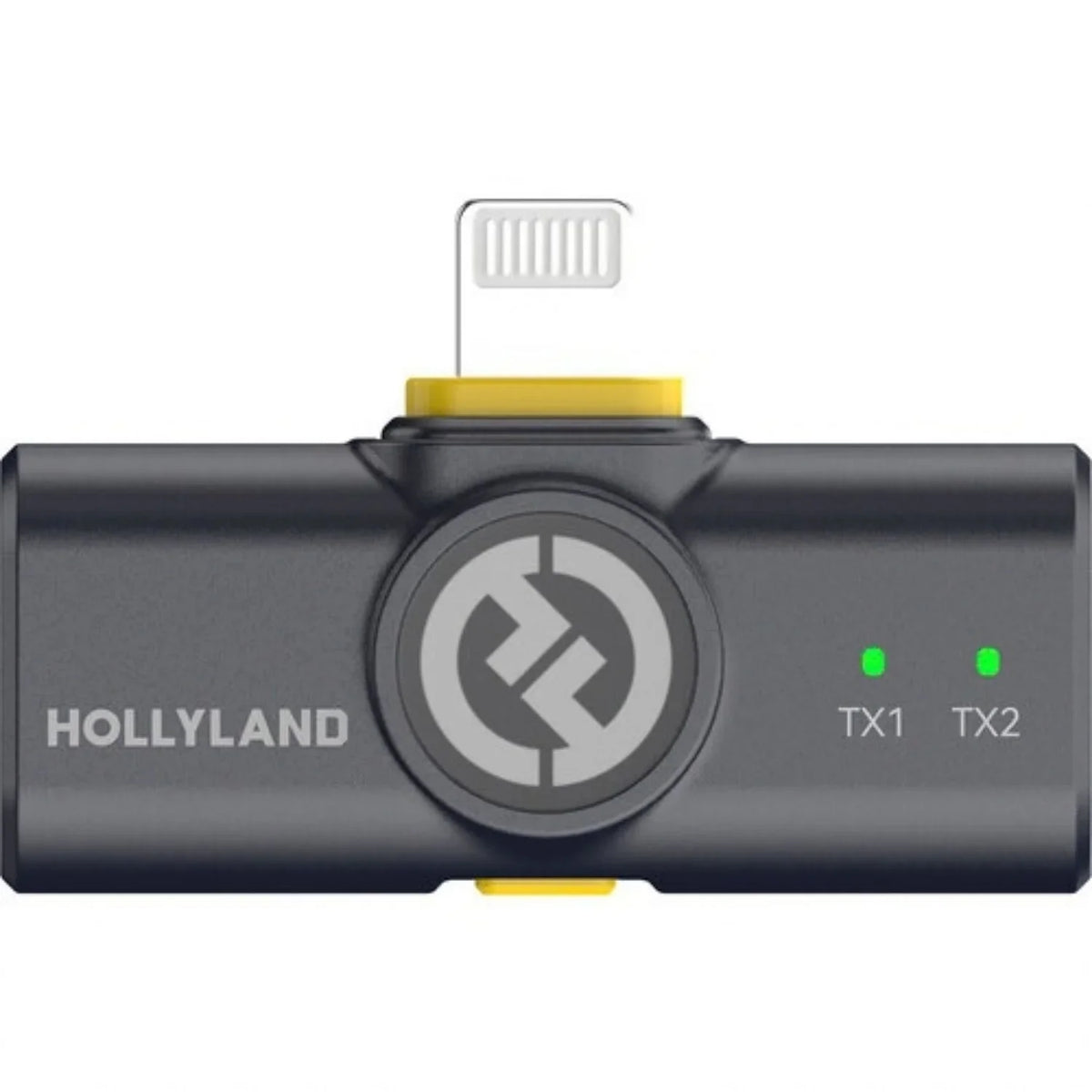 Hollyland LARK M2 Combo Duo Wireless Lavalier Microphone - Shine Charcoal