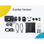 Hollyland LARK M2 Combo Duo Wireless Lavalier Microphone - Shine Charcoal