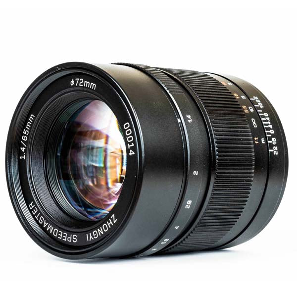 Zhongyi Mitakon 65mm f/1.4 pour Fuji GFX OUTLET