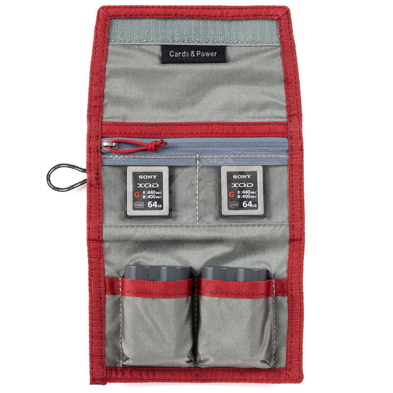 Think Tank Cards & Power V2.0 chilli pepper rosso