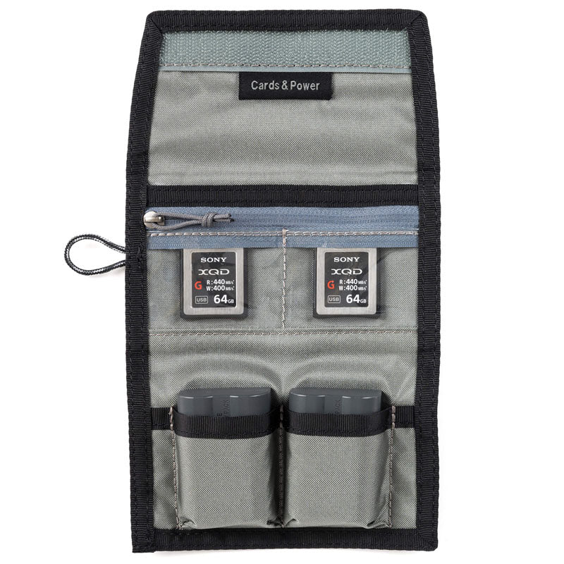 Think Tank Cards & Power V2.0 slate negro