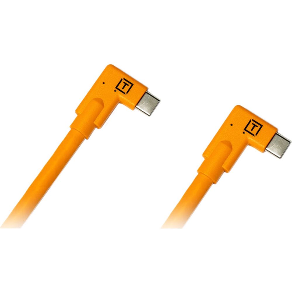 Tether Tools TetherPro USB-C right angle orange 4.6m