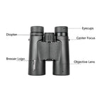 Bresser Travel X 10x42 dakkant binocolo
