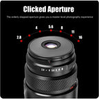 AstrHori 25mm f/2.8 2-5x Canon RF (telaio intero)