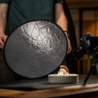 Caruba Reflection Schermo 2 in 1 Oro & Argento, 45cm