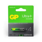 GP Pilas ultra alcalinas AAA x4