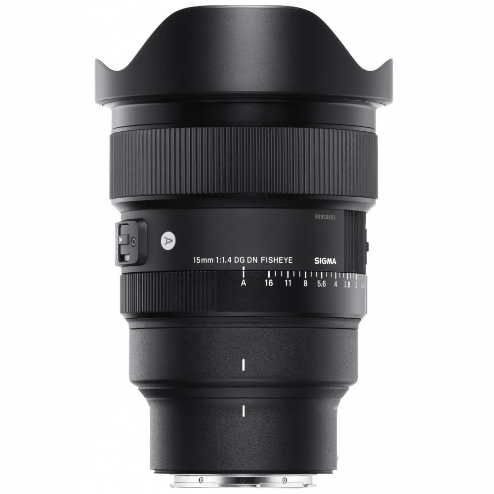 SIGMA 15mm f/1.4 DG DN Diagonal Fisheye Sony E-attacco