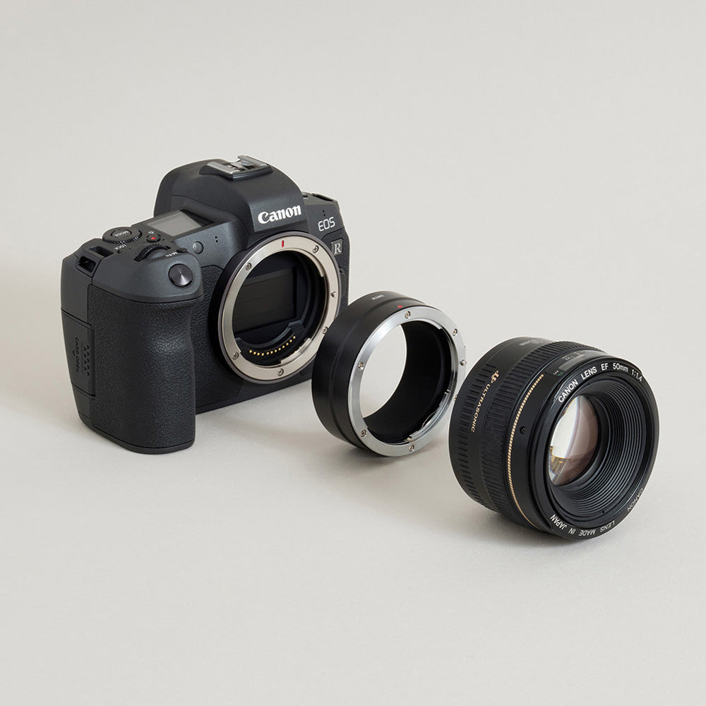 Urth Obiettivo Adattatore baionetta: Compatible con Canon (EF / EF S) Obiettivo to Canon RF Fotocamera Corpo