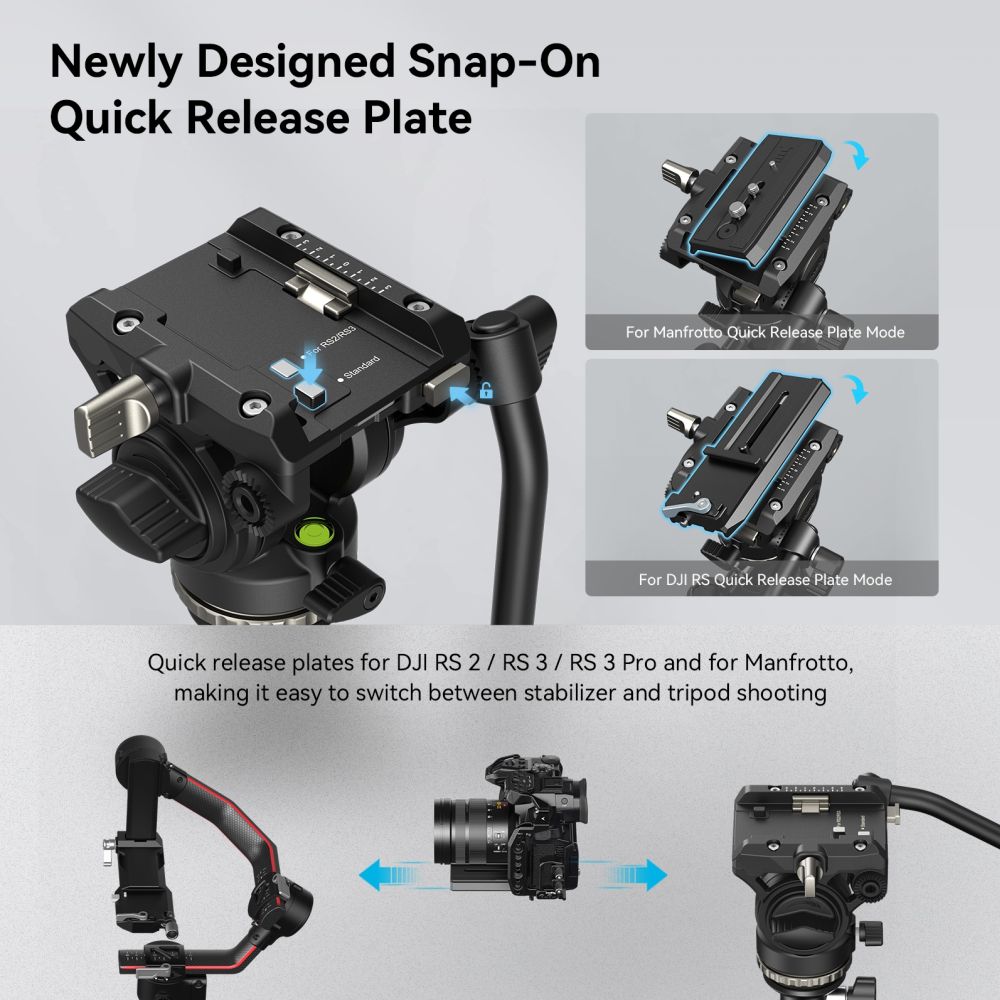 SmallRig 4475 Videostativ-Kit CT210