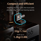 SmallRig X LensVid MD4360 Mini Kit de Plaque de Montage en Forme de L
