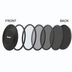 Kase Magnetic filter/lens cap back 72mm