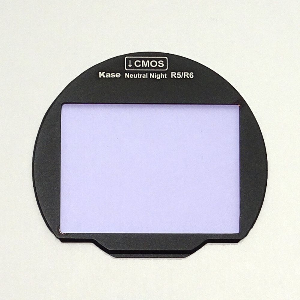Kase Filtro Clip-in Canon R5 R6 Juego 4 en 1 (MCUV, Neutro Noche, ND64, ND1000)