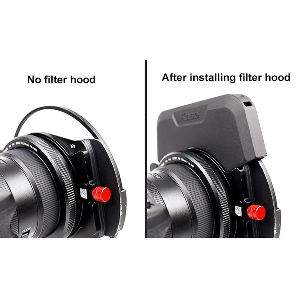 Kase K100 K9 Kit Sony 14mm f/1.8 con CPL