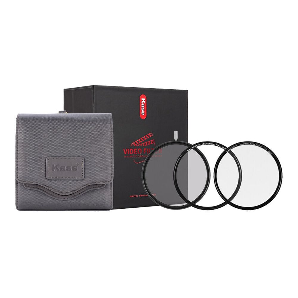 Kase VND-CPL Kit vidéo avec brume noire 77mm