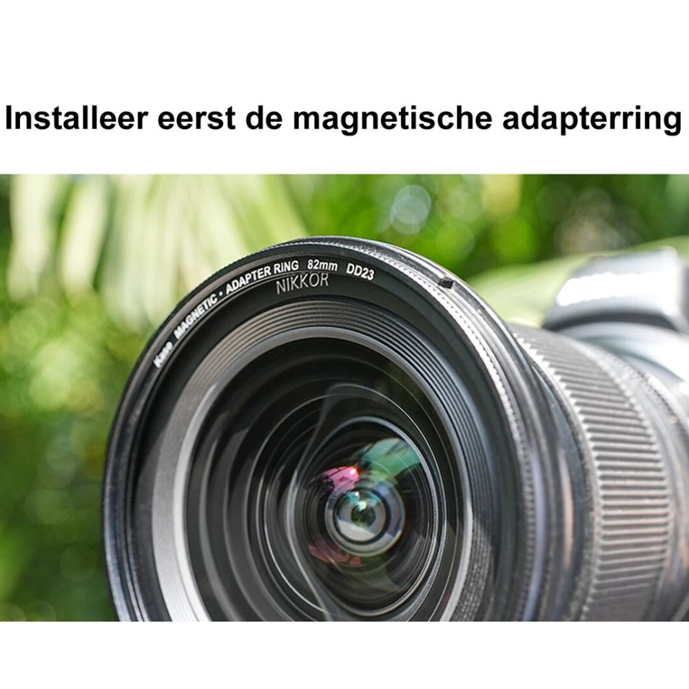 Kase Kit Vidéo VND-CPL avec Blanc Mist 82mm