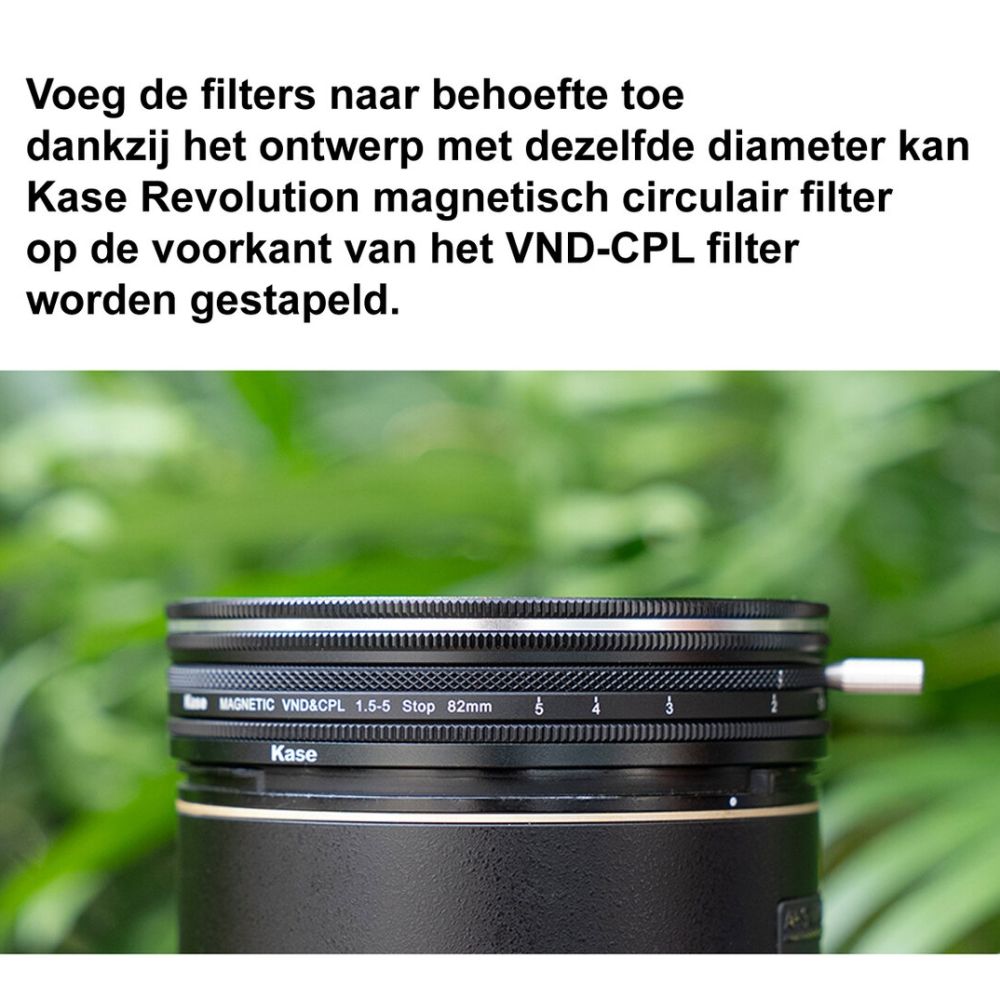 Kase Kit Vidéo VND-CPL avec Blanc Mist 82mm