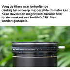 Kase Kit Vidéo VND-CPL avec Blanc Mist 82mm