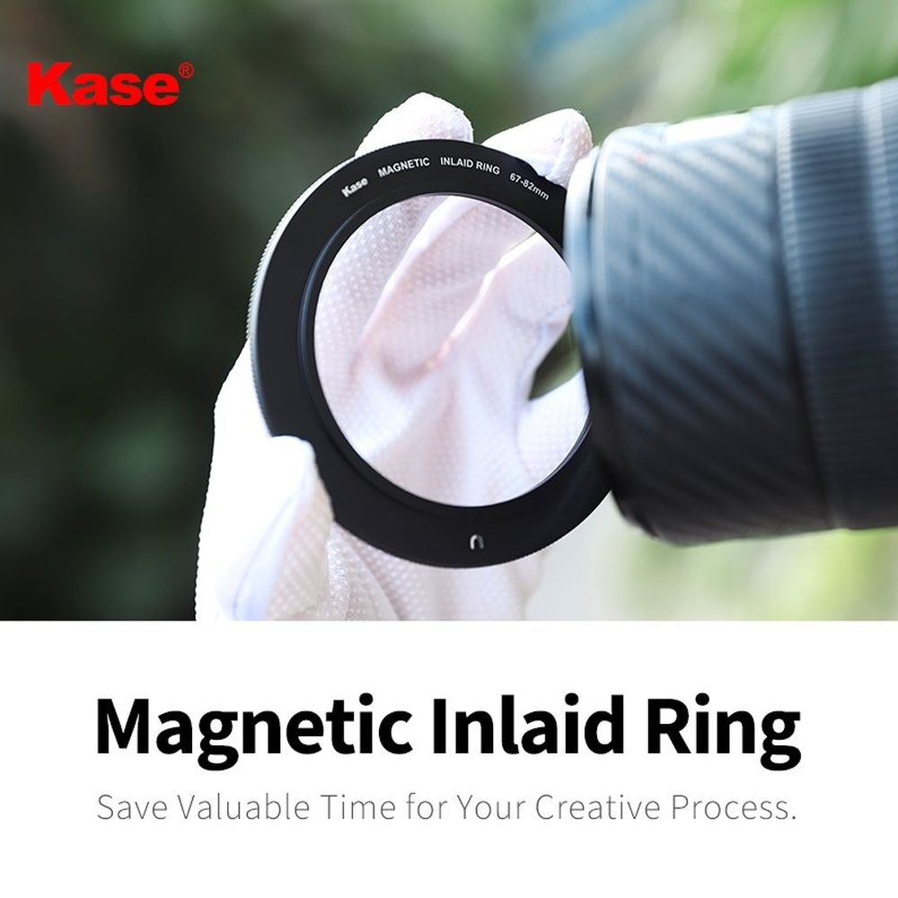 Kase Revolution Magnetischer eingelegter Ring 77–82mm