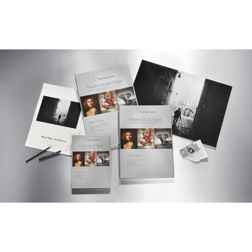 Hahnemühle Photo Rag Matt Baryta 308g A3+ Caja 25 hojas