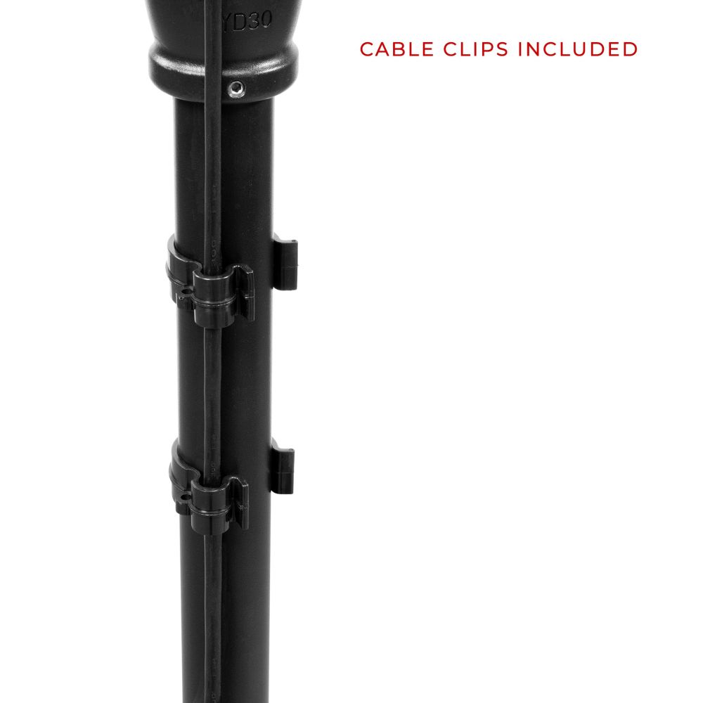 Shape aluminium Baby Stand Square Leg Black 12.9'