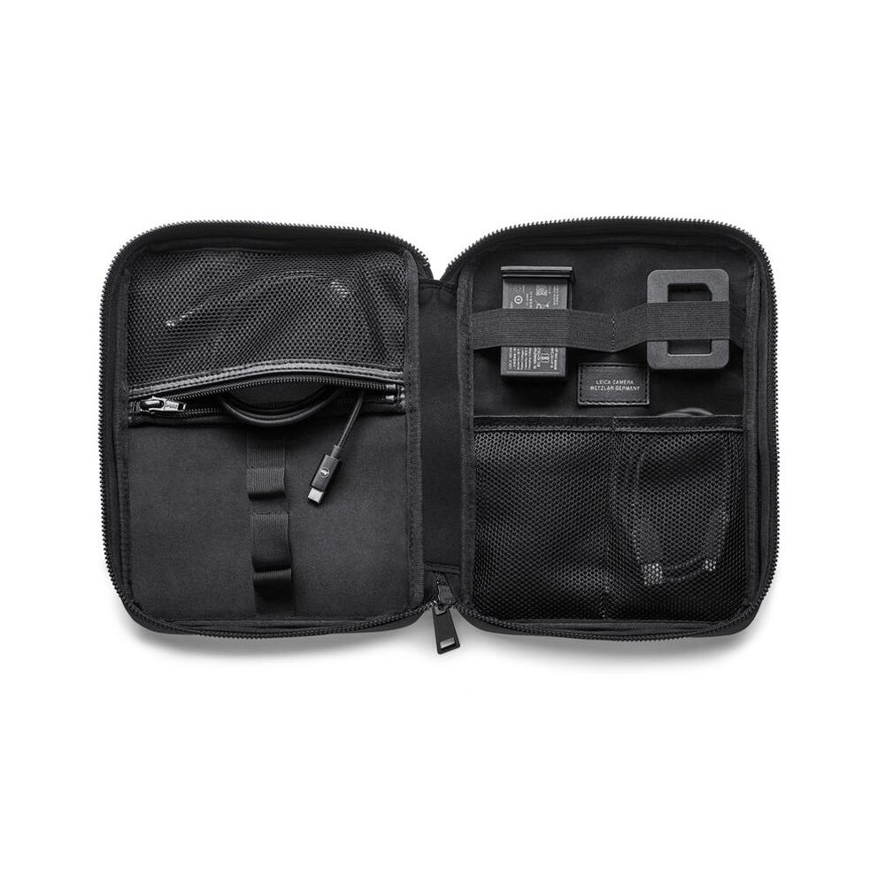Leica 19674 Sac d'équipement, tissu recyclé, noir