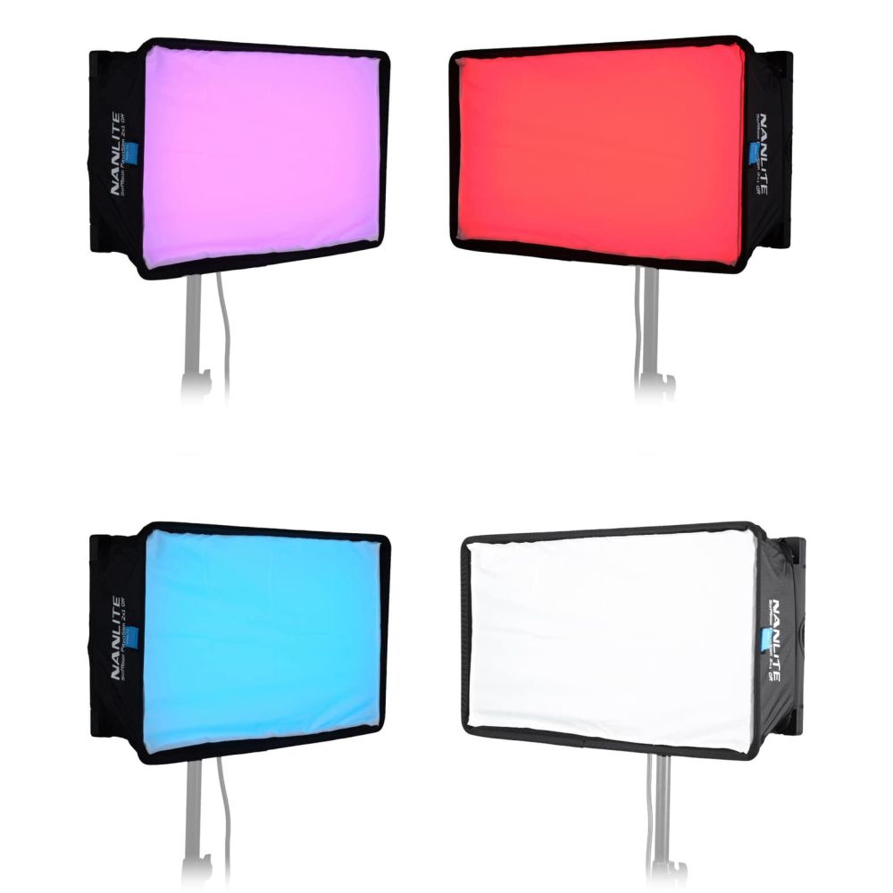 Nanlite Softbox de liberación rápida con panal para PavoSlim 120B/120C