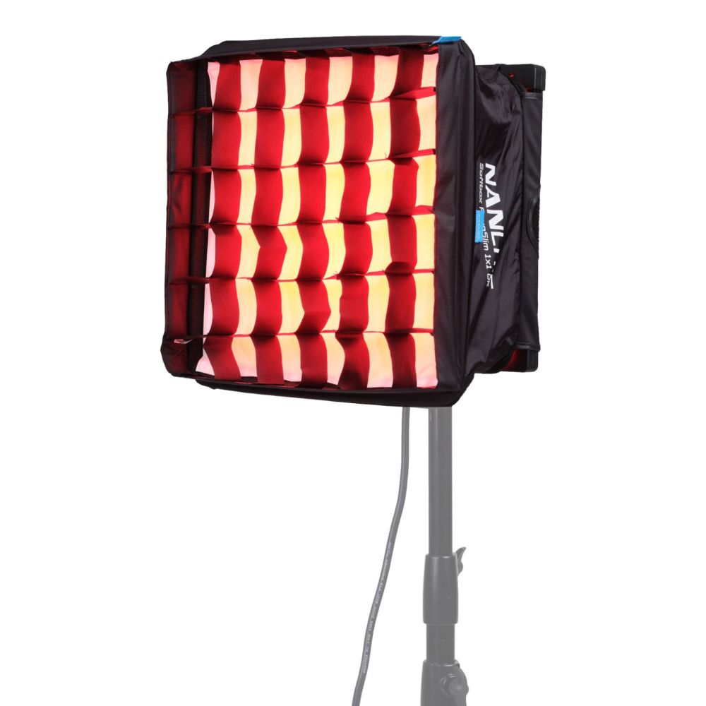 Nanlite Softbox de liberación rápida con panal para PavoSlim 60B/60C
