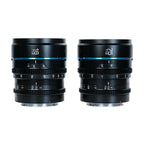 Sirui Nightwalker 16mm & 75mm T1.2 S35 Cine 2-Lens Set (E-Mount, Black)