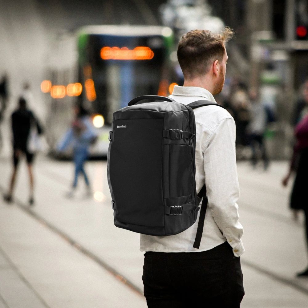 Tomtoc Navigator-T66 Travel Laptop backpack, black