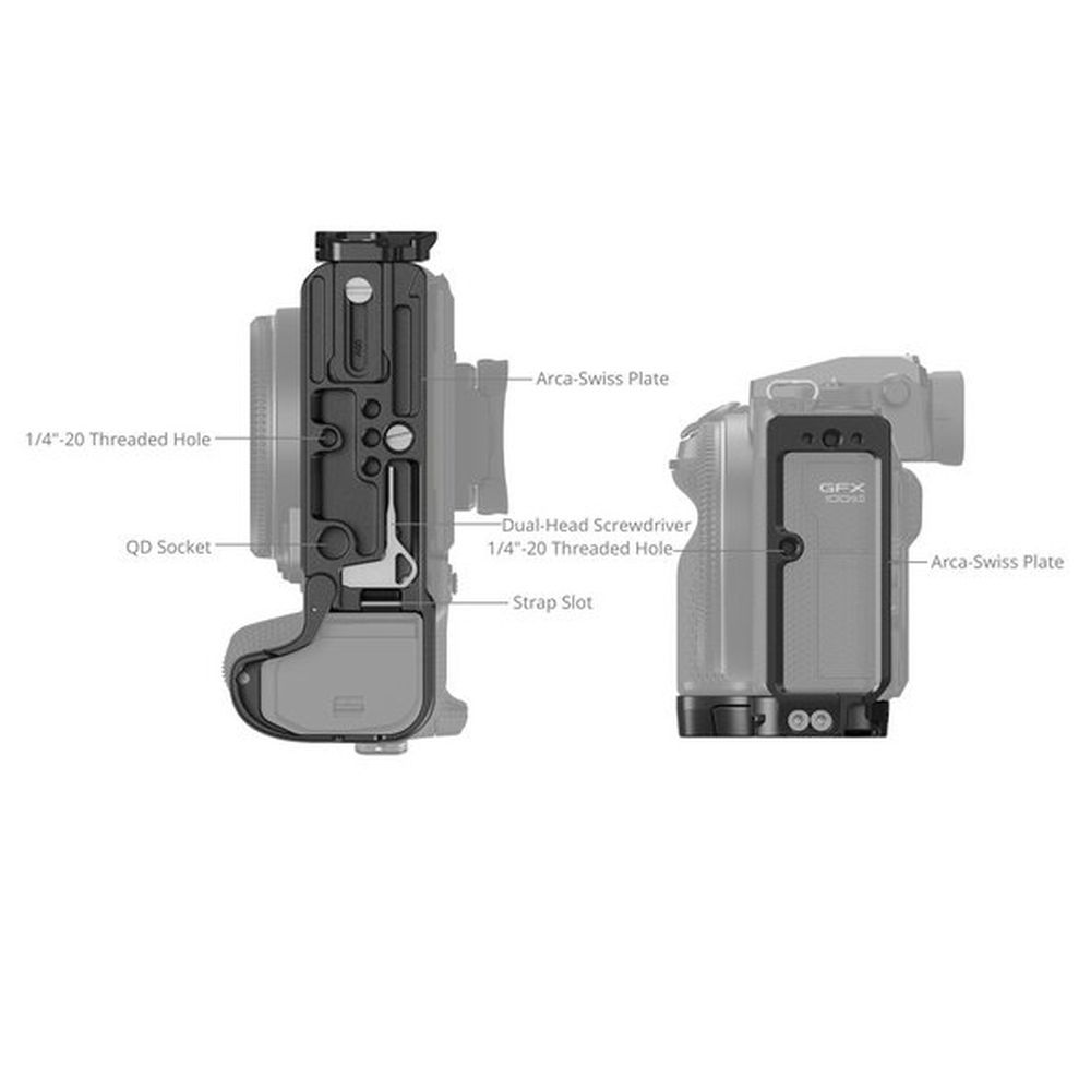 SmallRig L-förmige Montageplatte für Fujifilm GFX100S II 4716