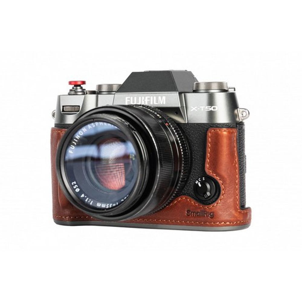 SmallRig Leather halfcase kit for Fujifilm X-T50 (brown) 4710