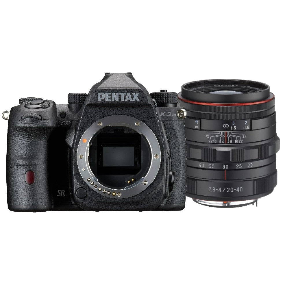 Pentax K3 III Monochrome + HD 20-40mm F2.8-4 ED OUTLET