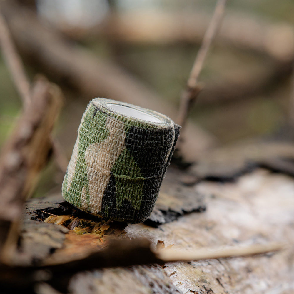 Caruba Tarnung Wrap Tape 4er Pack, Woodland
