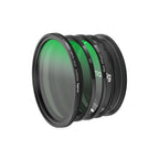 SmallRig 4726 5-in-1 Aufsteckfilter-Set VND 2-32 & CPL & 1/4 Effekt Black Mist (67mm)