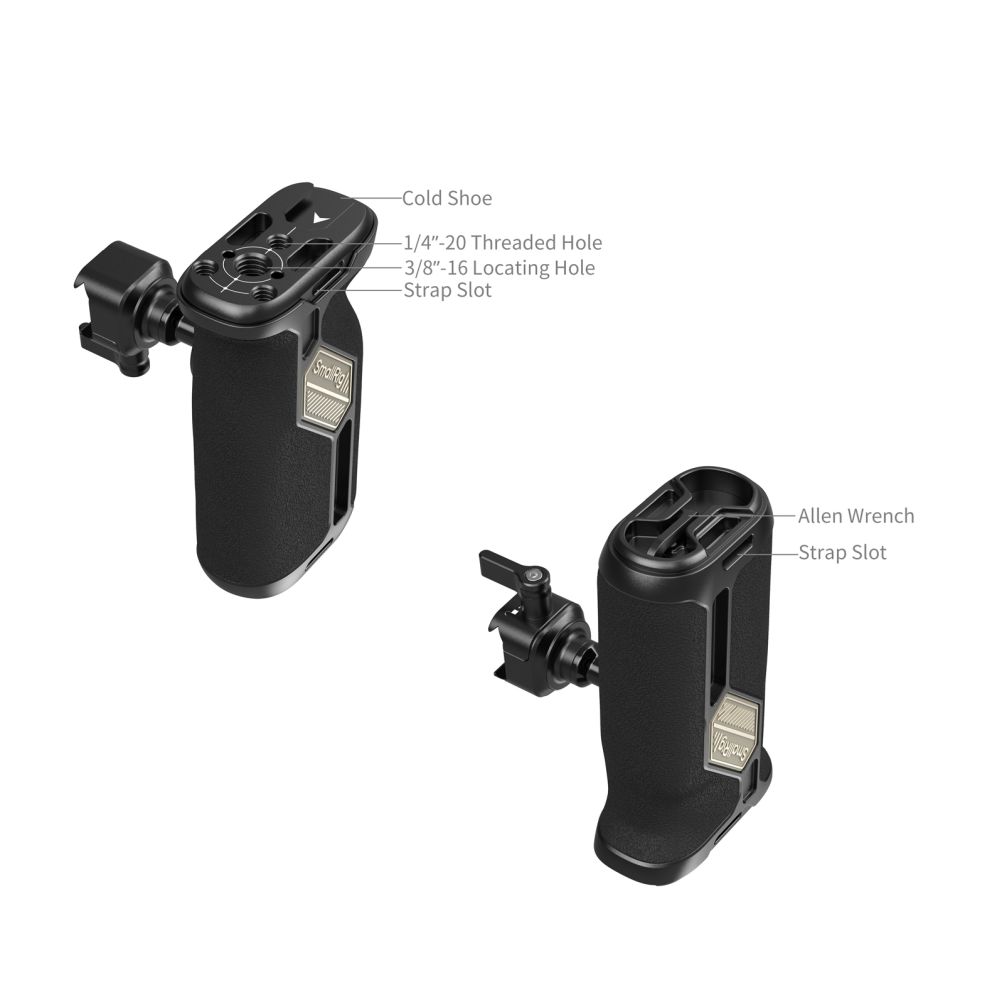 SmallRig 4359 Universal drehbarer NATO-Seitengriff