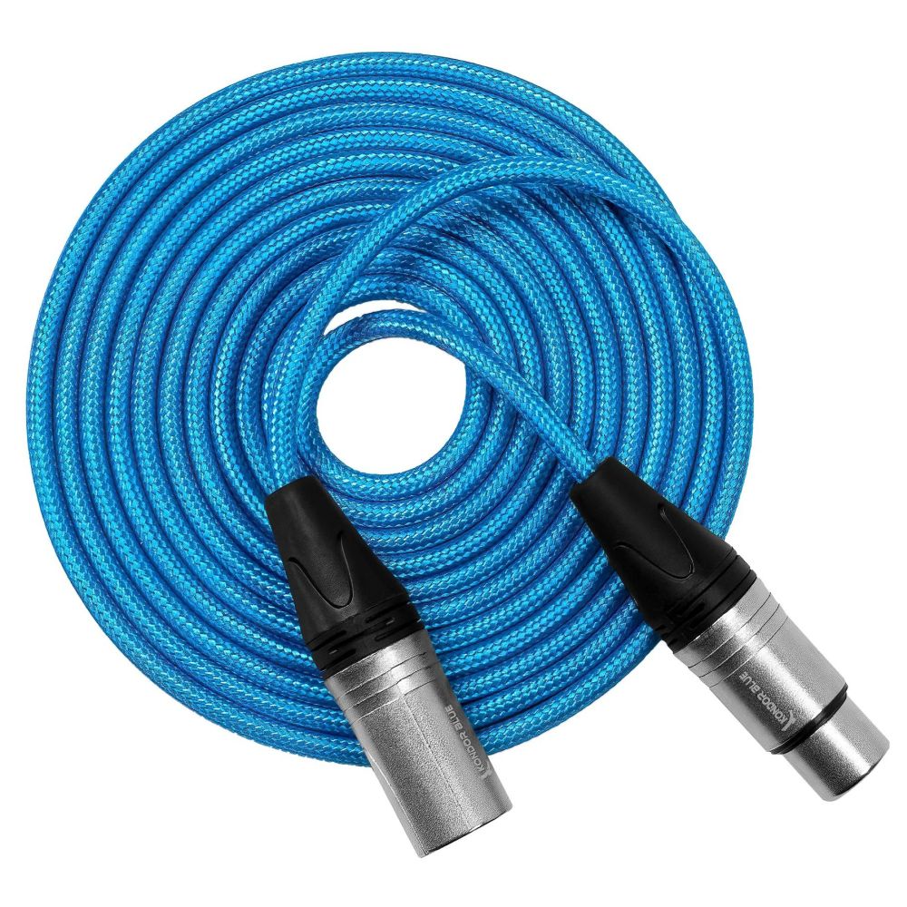 Kondor Blue Cavo audio da XLR maschio a XLR femmina (10 piedi)