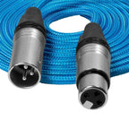 Kondor Blue Cavo audio da XLR maschio a XLR femmina (10 piedi)