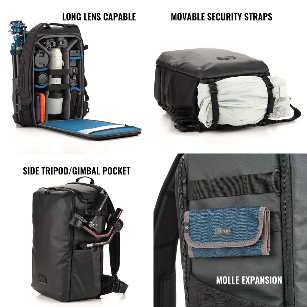 Tenba Solstice v2 24L backpack, black