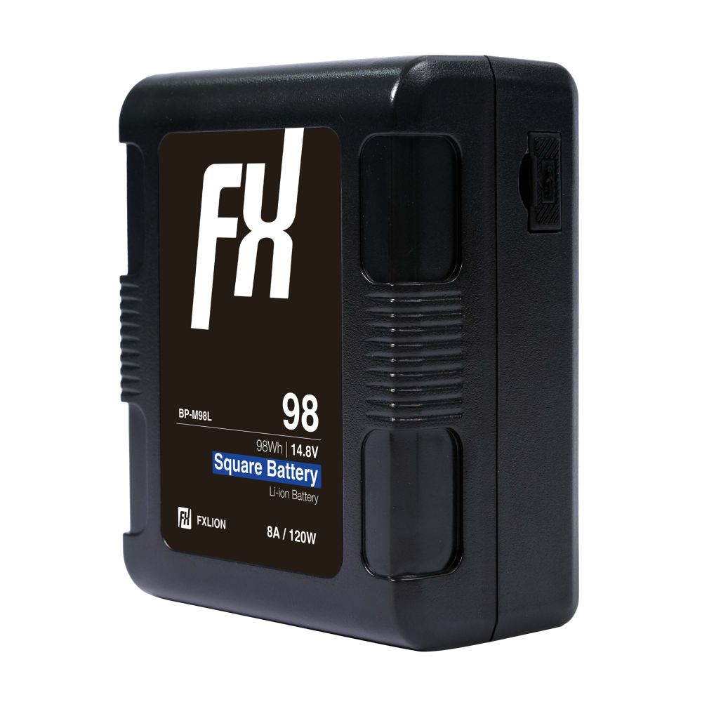 Fxlion Cool Blue Smart Square Battery 14.8V / 98Wh V-Mount Battery