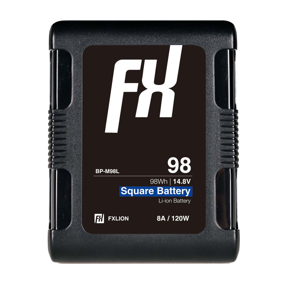 Fxlion Cool Blue Smart Square Battery 14.8V / 98Wh V-Mount Battery