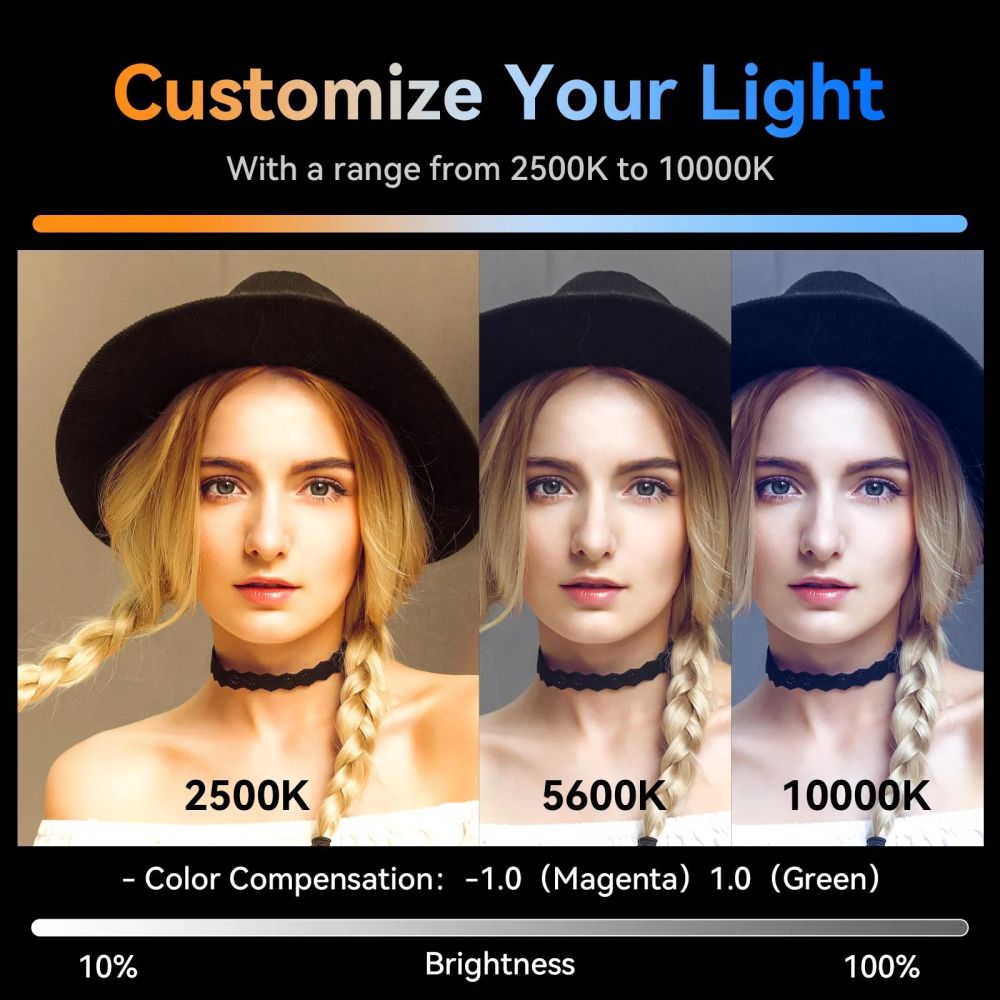 Ulanzi VL360 RGB 40W Pro Tube Light Stick mit Handgriff