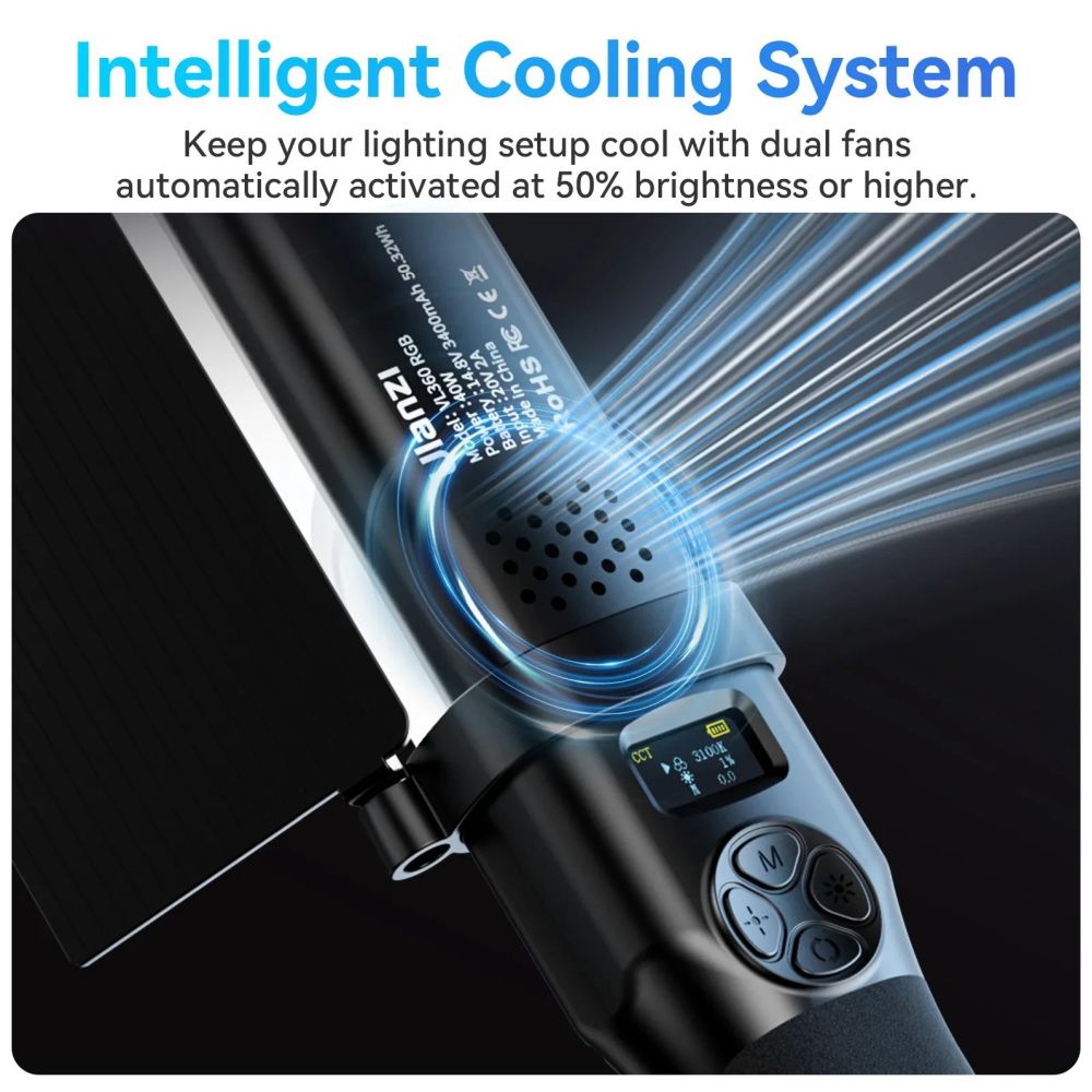 Ulanzi VL360 RGB 40W Pro Tube Light Stick mit Handgriff