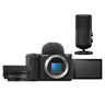 Sony ZV-E10 II + 16-50mm II + micrófono de transmisión ECM-S1
