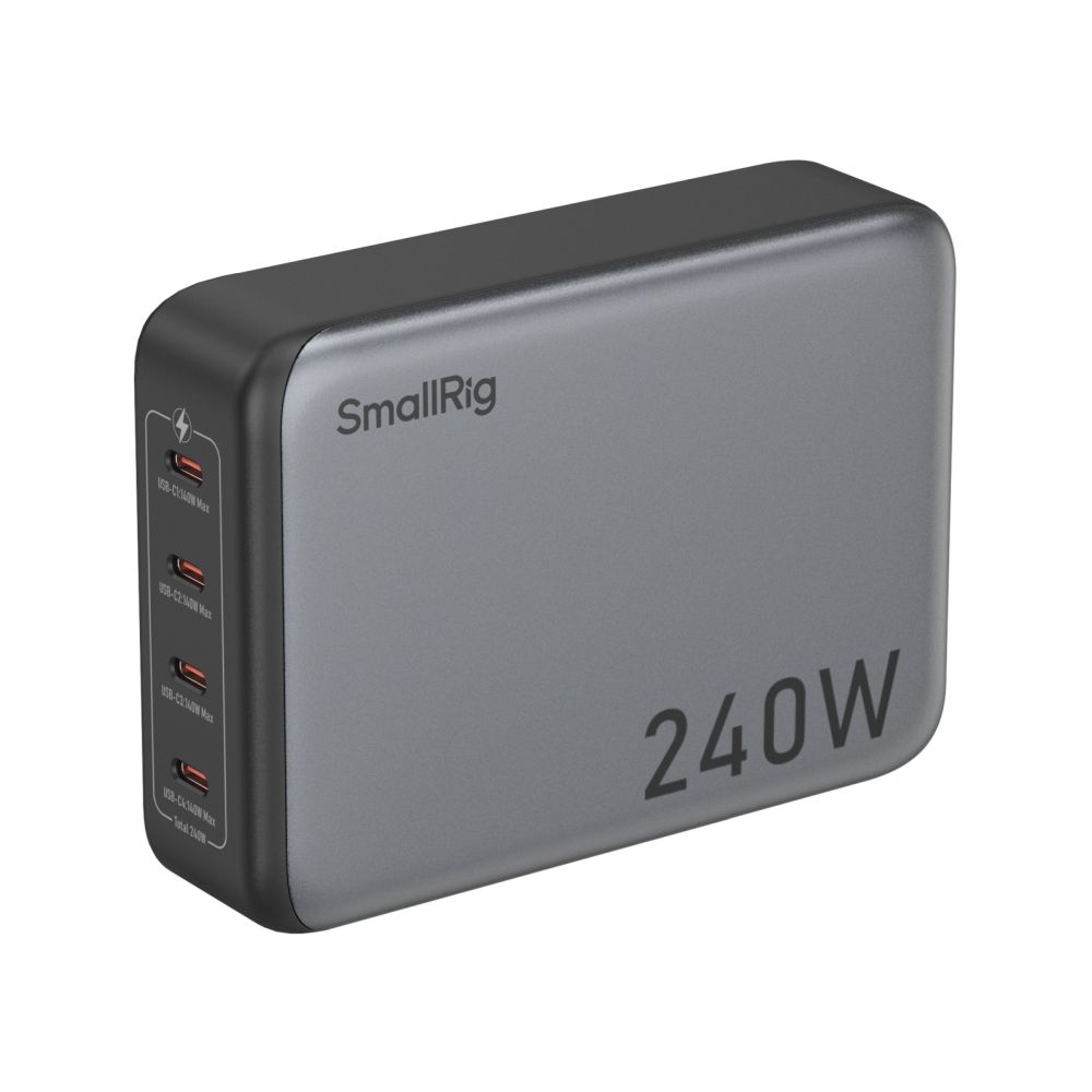 SmallRig 4752 240W 4-Port PD Power Adaptateur (EU Standard) 4752